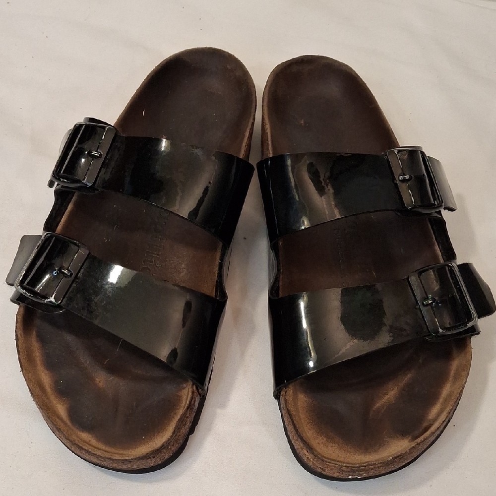 Birkenstock Women's Papillio Black Sandals. Very Good Condition. See Photos.